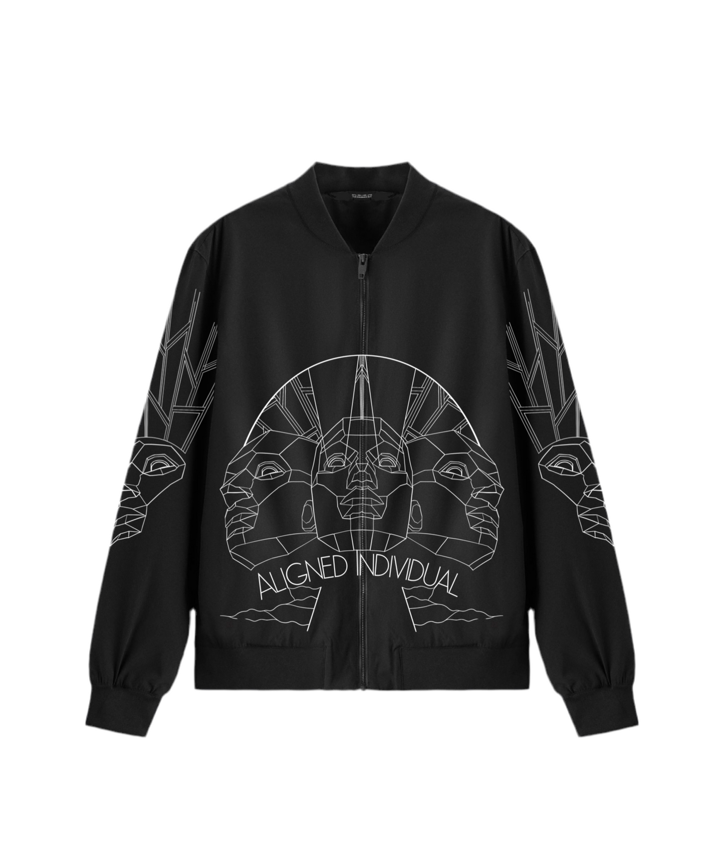 AI "Have Pure Intentions" SUEDE BOMBER JACKET